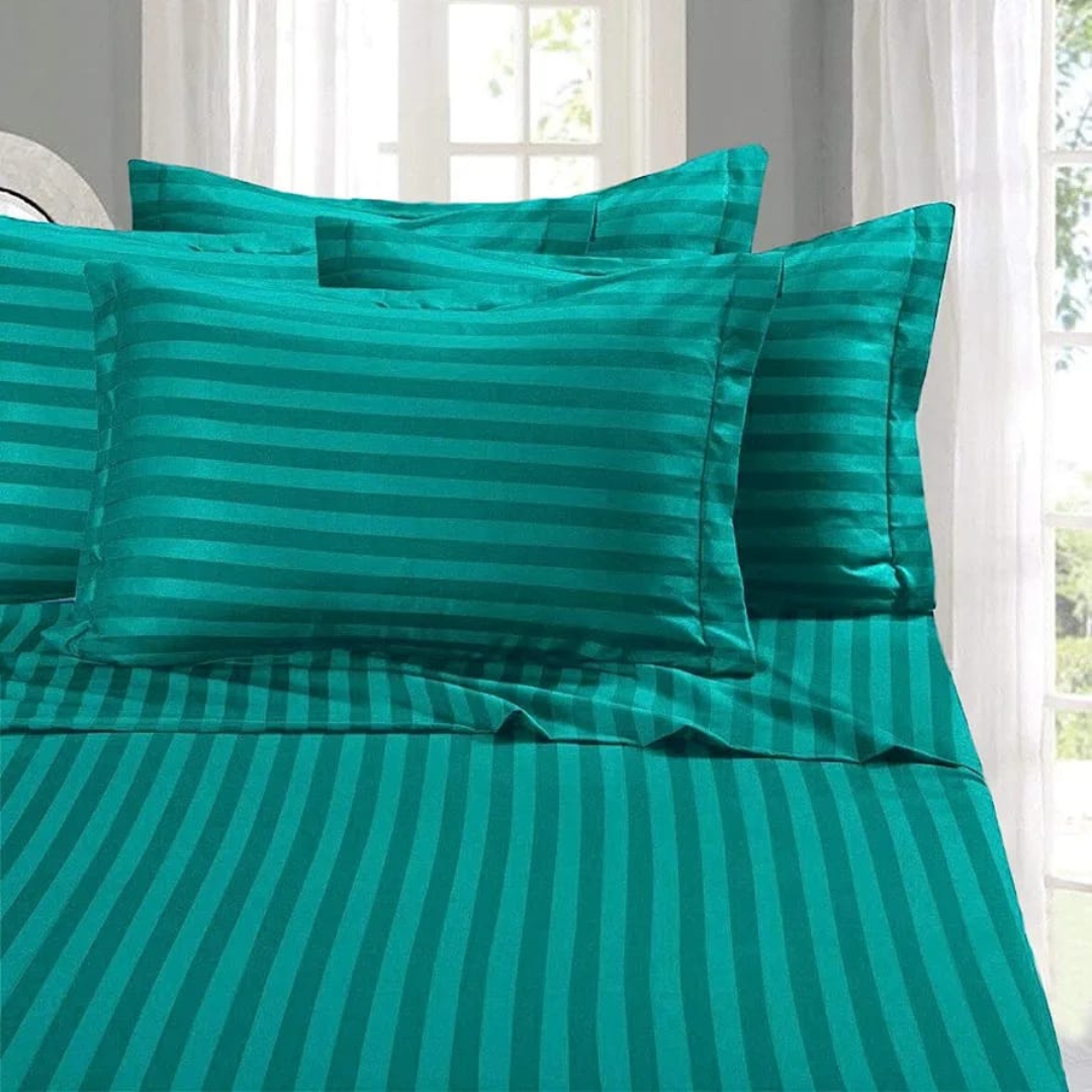 Cotton Satin Duvet Cover Set 07